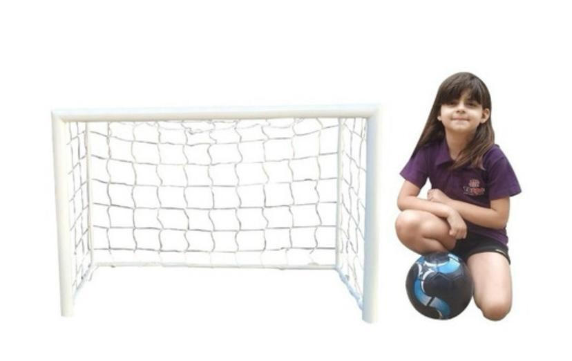 2 Traves De Gol 120 Cm X 80 Cm X 40 Montada Soldada Em Aço